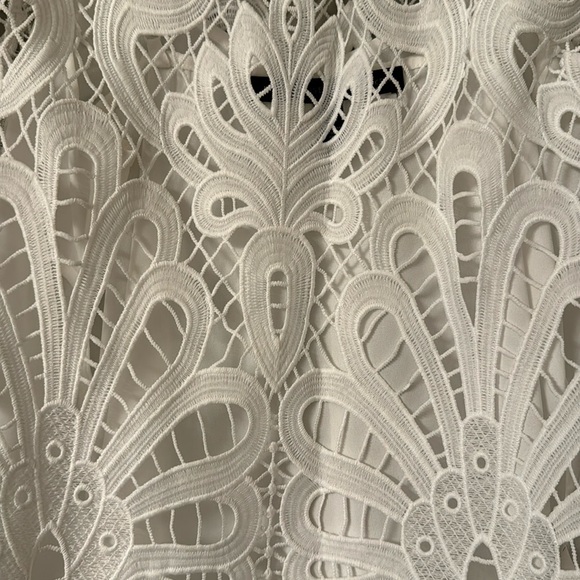 White House Black Market Lace Top Size 0 - Picture 6 of 8